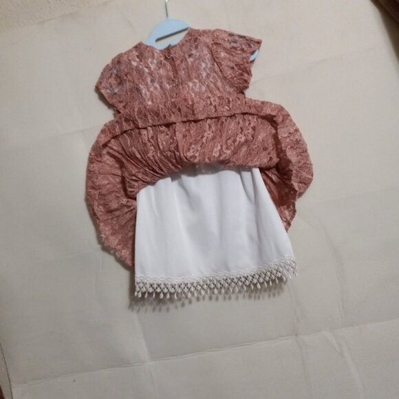 JOY KID   DUSTY PINK LITTLE GIRL DRESS - Picture 5 of 8